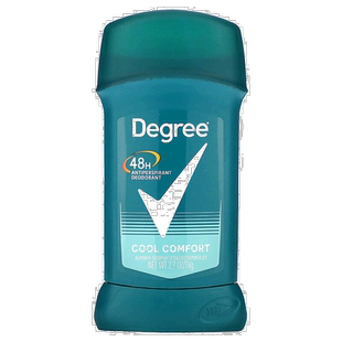 香港直邮Degree，48 小时止汗除臭剂，凉爽舒适，2.7 盎司（正品