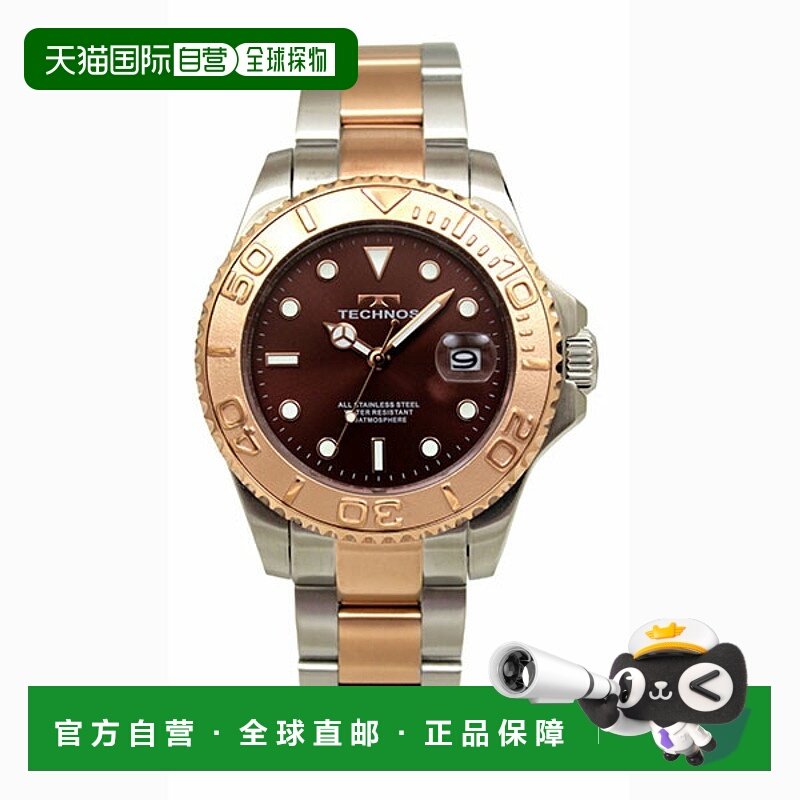 日本直邮T9C29AP TECHNOS 100周年纪念款男士手表