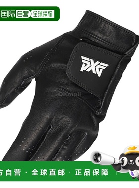 韩国直邮Pxg球员手套男款黑色徽标时尚休闲柔软保暖XFPPU8653-21