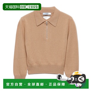 香港直邮Prada 羊绒Polo衫 P24R2P17KCSOOO针织毛衣