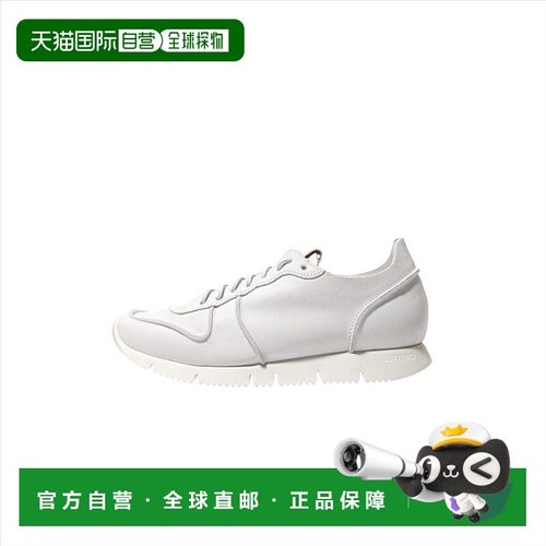 韩国直邮Buttero男女款时尚休闲鞋白色简约低帮卡雷拉B9710BIAN03