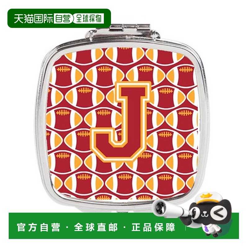 自营 Carolines Treasures CJ1070-JSCM 字母 J 足球红衣主正品