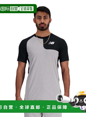 日本直邮New Balance 男士棒球不对称半袖T恤 左投手用 MT41704LB
