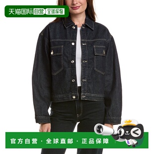自营frame denimFRAME The Boxy夹克-蓝色 美国奥莱直发外套