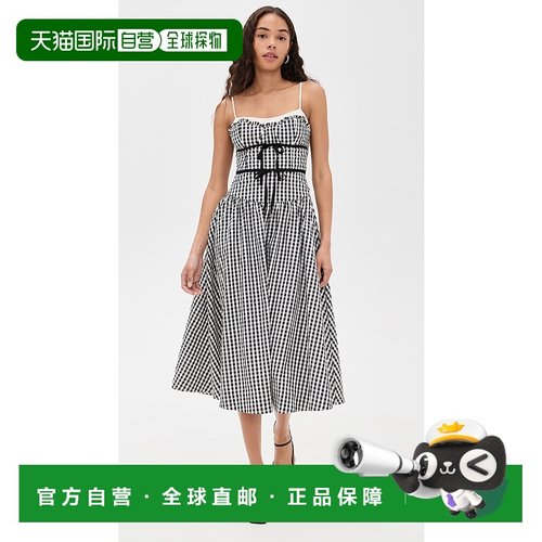 1h可退 香港直邮潮奢 for love lemons 女士 Georgia 方格棉布中