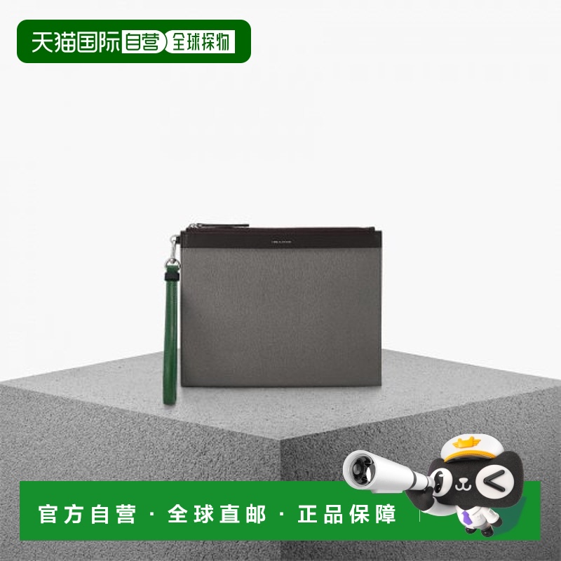 韩国直邮FIND KAPOOR手拿女包时尚撞色小方包灰色 1000257单肩包