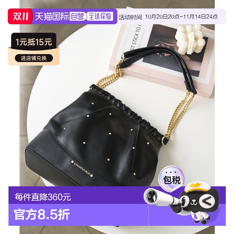 1h可退 日本直邮Samantha Vega 女士光滑链条手提包 000725101900