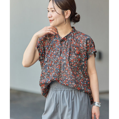 日本直邮JOURNAL STANDARD 女装 80支棉质微透感茧型衬衫 2605040