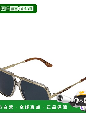 日本直邮GUCCI 古驰护目时尚男女通用太阳镜GG0200S户外墨镜