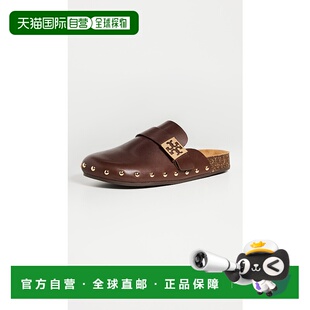 香港直邮Tory Burch 托里 伯奇 女士 Mellow 铆钉凉拖女鞋单鞋