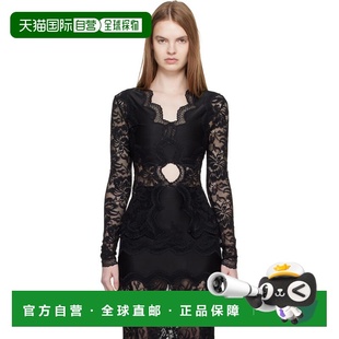 黑色 Long Sleeved 1h可退 上装 女士 Lace 26PJ 香港直邮Rabanne