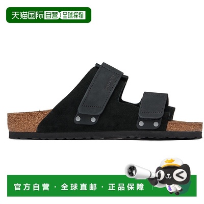 1h可退 香港直邮潮奢 birkenstock 勃肯 女士 黑色 Narrow Uji 凉
