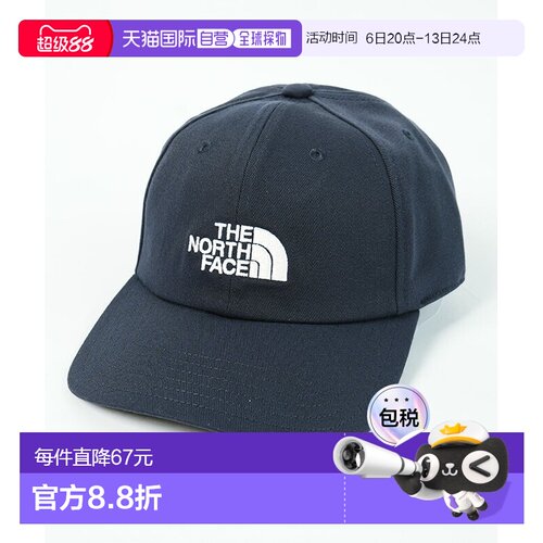 日本直邮THE NORTH FACE TNF Logo Cap帽子男女通用款 [NN02642]