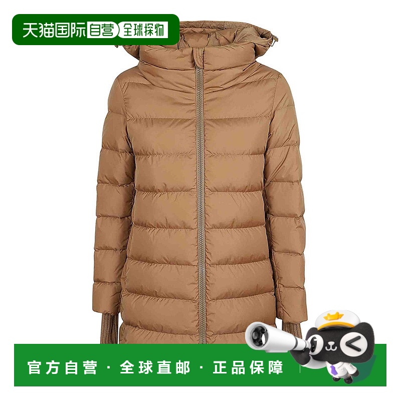 1h可退 香港直邮HERNO 女士夹克 PI0660D12004Z2157 AW2024 驼色