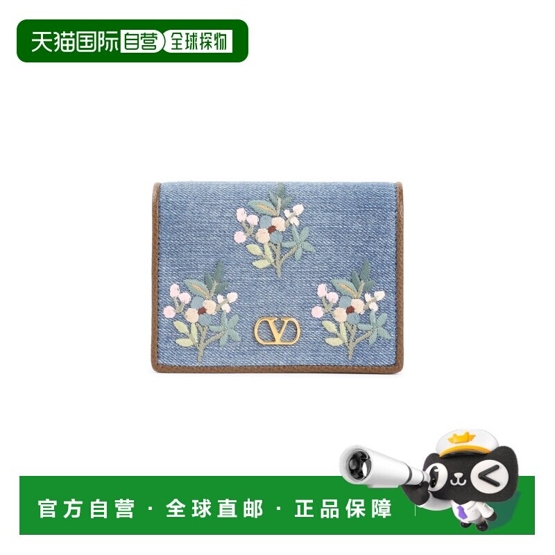 1h可退 香港直邮valentino 华伦天奴 女士 FRENCH 翻盖钱包 8W0P0