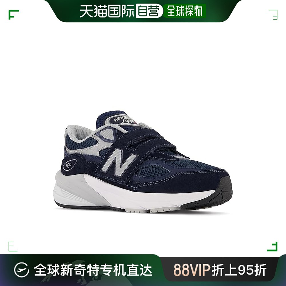 香港直邮潮奢 New Balance男童 990v6运动休闲鞋(幼童)童鞋