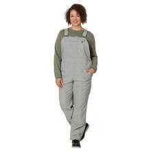 潮奢 Carhartt 卡哈特 女士 宽松款牛仔条纹工装围涎