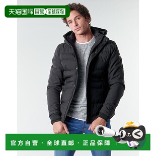 欧洲直邮Deeluxe  CHIRO 男装派克大衣连帽外套 P6600M-BLACK=01V