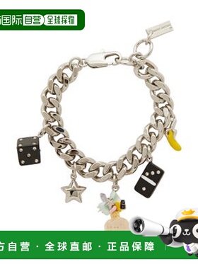 自营欧洲直邮Marc Jacobs/玛亚科布 完美的魅力手链纯银