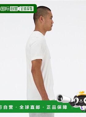 日本直邮New Balance Stacked Logo 男士短袖T恤