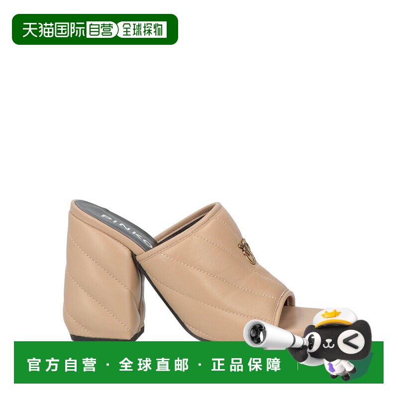 香港直邮Pinko 品高 女士 凉鞋 BEIGE米色 女鞋单鞋拖鞋时尚舒适