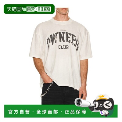 1h可退 香港直邮Represent 男士 Owners Club T恤 OCM100047