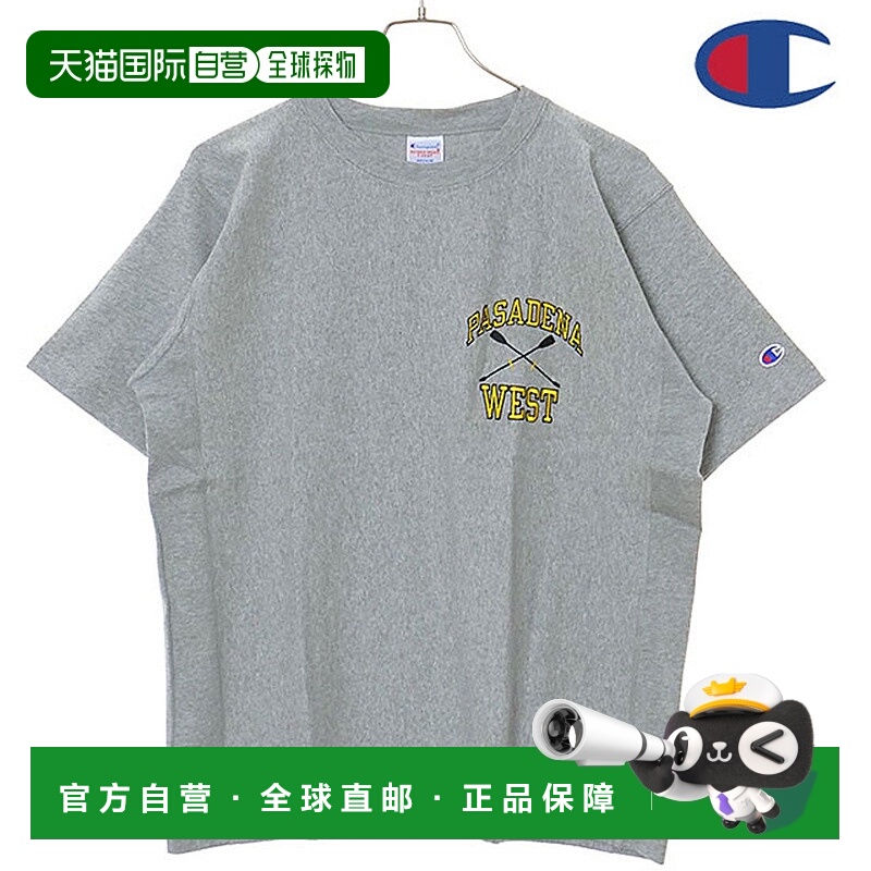 日本直邮 Reverse Weave 短袖T恤 [C3-B306 SS25] 牛津灰运动半袖