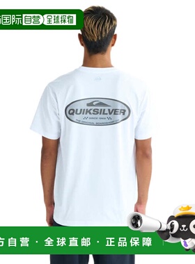 日本直邮Quiksilver 男士 OFF COURSE 半袖拉什防护T恤 商品编号2