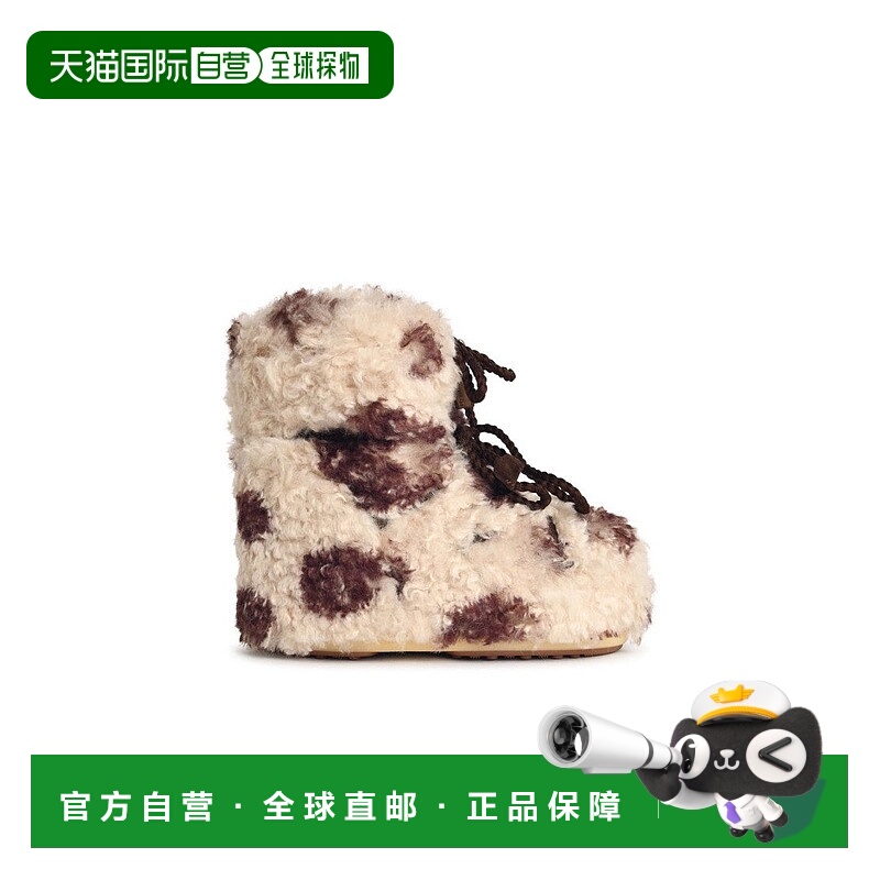 自营moon boot双色人造毛皮靴-中性色 美国奥莱直发