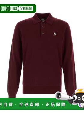 1h可退 香港直邮FENDI 男士T恤 FZC167AU84F0HM6 CO 红色