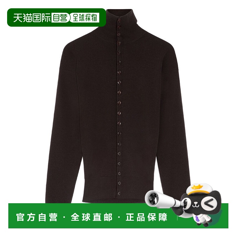 1h可退 香港直邮Lemaire 女士 LEMAIRE 紫色毛线衫 TO1431LK10453