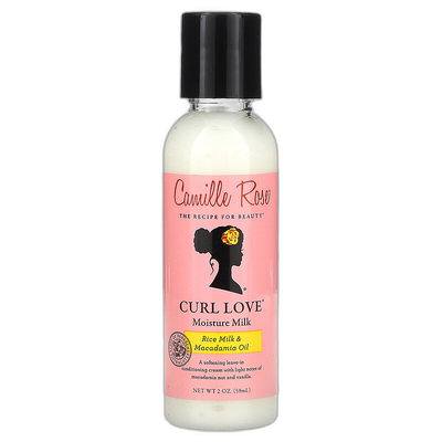 香港直邮Camille Rose,Curl Love，保湿牛奶，2 盎司（59 毫正品
