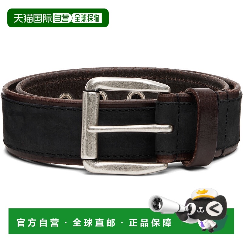 1h可退 香港直邮潮奢 Our Legacy 男士 海军蓝 Verge 腰带 A4258V