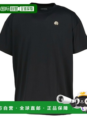 日本直邮 CONVERSE GS印花T恤男女半袖篮球服[CBG252352]匡威