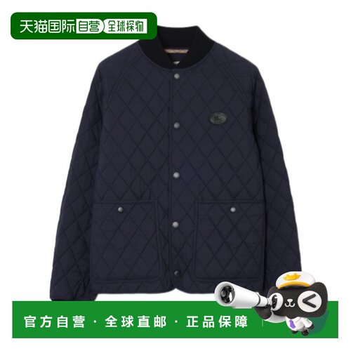 香港直邮BURBERRY 男士外套 81271781 AW2026 蓝色 支付后1h可退
