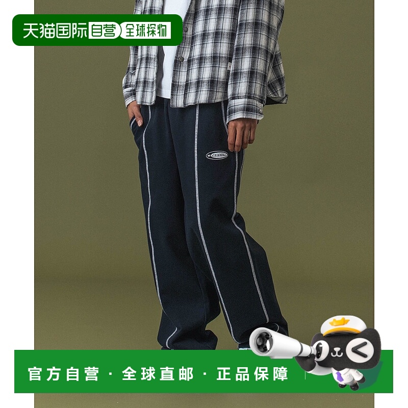 1h可退 日本直邮XLARGE 男女同款 原创刺绣宽松运动裤 1012530310