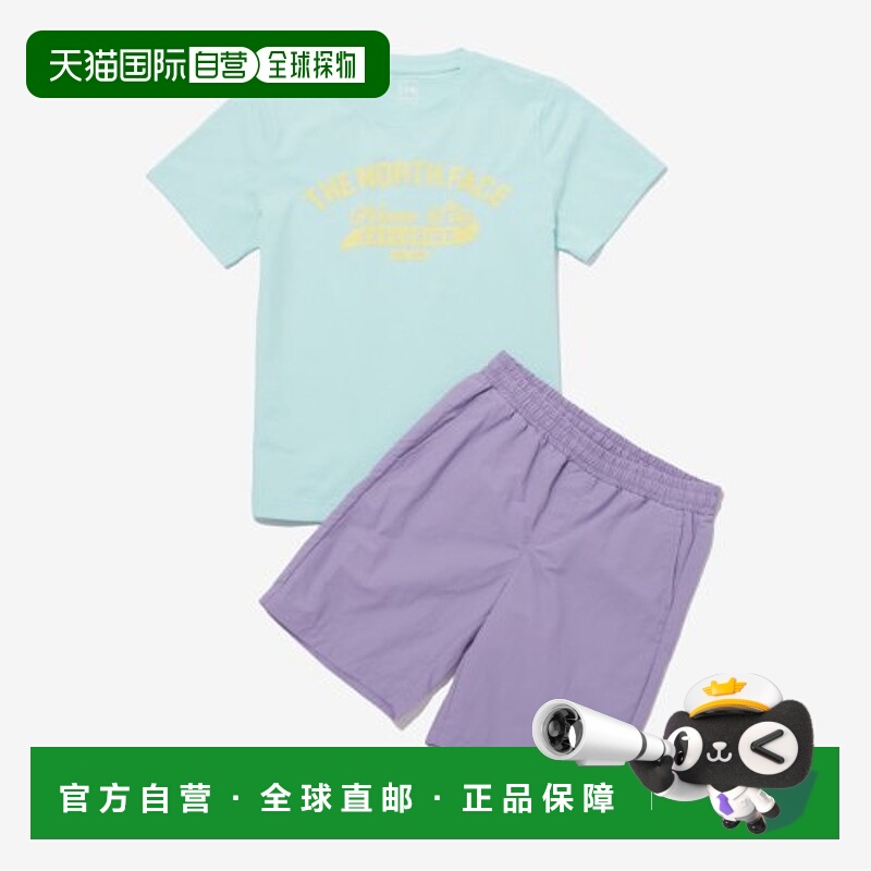 韩国直邮THE NORTH FACE北面儿童运动套装NT7UP10UMIN休闲