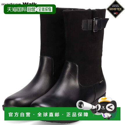 日本直邮Madras Walk 女士 4E 宽靴防水 Gore-Tex中长舒适休闲外M