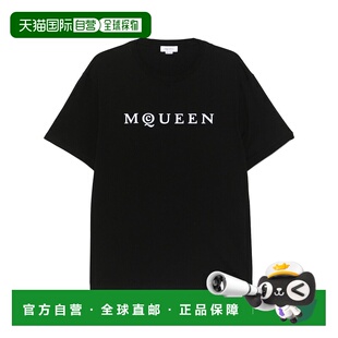 香港直邮ALEXANDER MCQUEEN 男士T恤 828420QTADD0520 AW2025