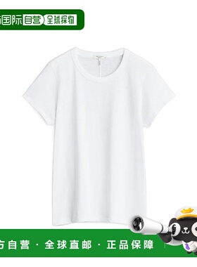 香港直邮Rag & Bone 徽标圆领T恤 W272C32CH