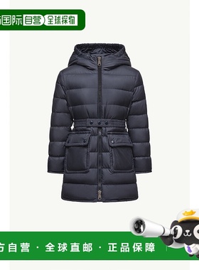 欧洲直邮MONCLER (2025新品) Doudoune à capuche et ceinture P