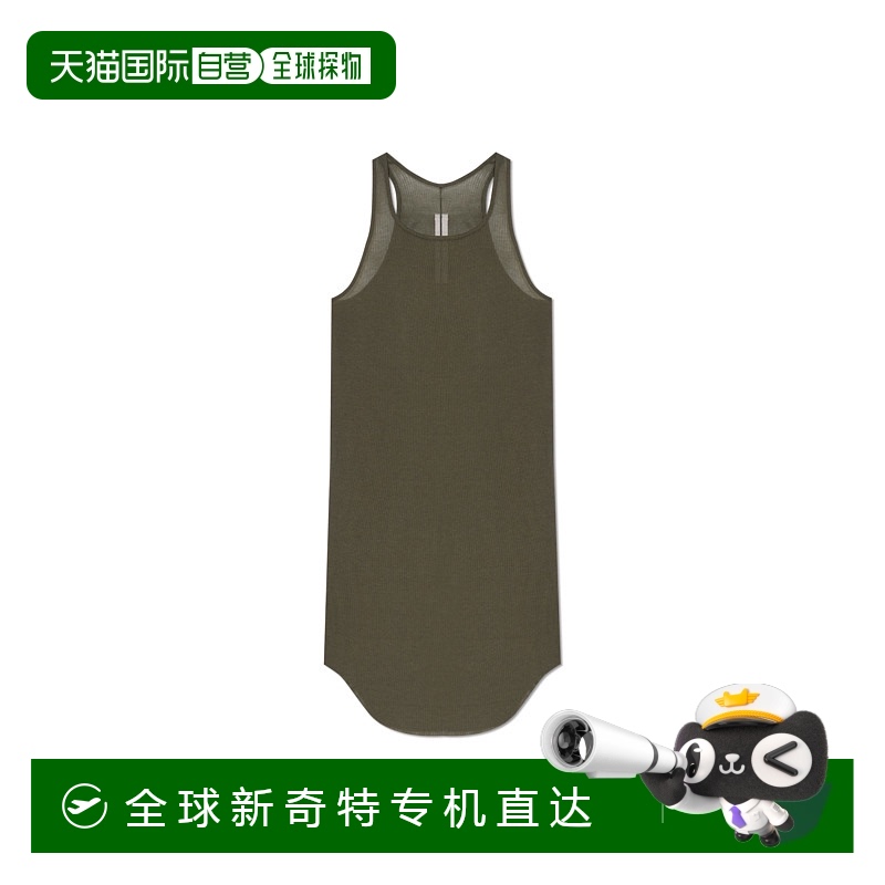 1h可退 香港直邮RICK OWENS 男士背心 RU02E1150RC25 AW2025 军绿