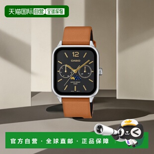 男士 手表 黑 M305D Casio卡西欧 金属表带MTP 1AV 日本直邮