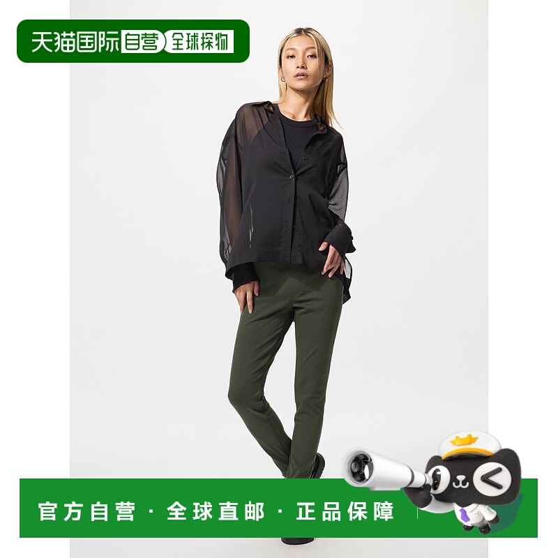 日潮跑腿UNIQLO优衣库 弹力紧身裤 482997