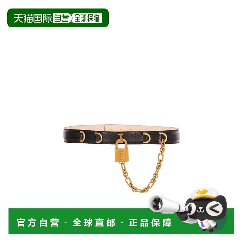 香港直邮Balmain 链带装饰腰带 FN1WJ196LSLX