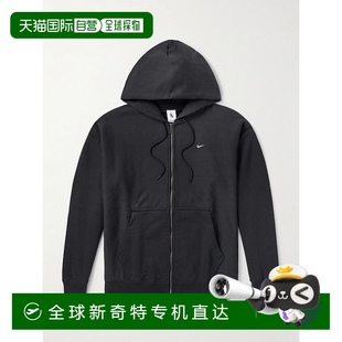 香港直邮Nike 男士 1h可退 耐克 Logo刺绣棉混纺针织连 Solo 勾