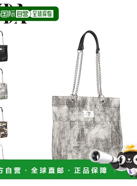 日本直邮GYDA 女士轻便垂直托特包 (GY-B371) 有黑色灰色绿色和紫