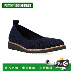 自营 eileen fisher艾琳费舍尔埃塔公寓-蓝色 美国奥莱直发女鞋