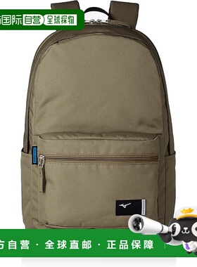 【日本直邮】美津浓 双肩包COLORE 22 橄榄 L31W16H43cm B3JD2001