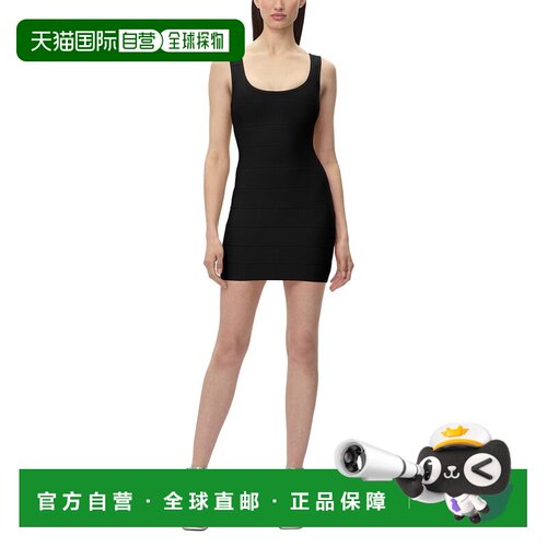 自营hervé légerHerv e l e ger The Gabriella连衣裙-黑色 美